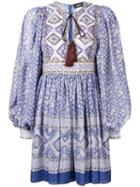 Dsquared2 Printed Mini Dress - Blue