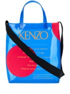 Kenzo Invitation Tote Bag - Blue