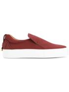 Buscemi 40mm Nubuck Sneakers - Red