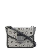 Karl Lagerfeld Logo Embroidered Bag - Black