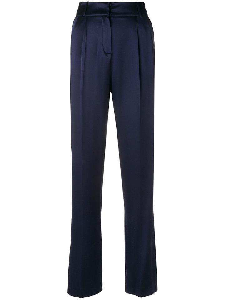 Magda Butrym High-waisted Trousers - Blue