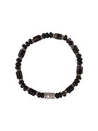 John Hardy Classic Chain Silver Beads Bracelet - Black