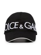 Dolce & Gabbana Large Logo Cap - Black