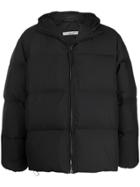 Katharine Hamnett London Hooded Down Jacket - Black