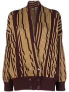 Escada Vintage Oversized Cardigan - Brown