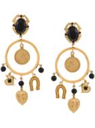 Dolce & Gabbana Dream Catcher Earrings - Gold