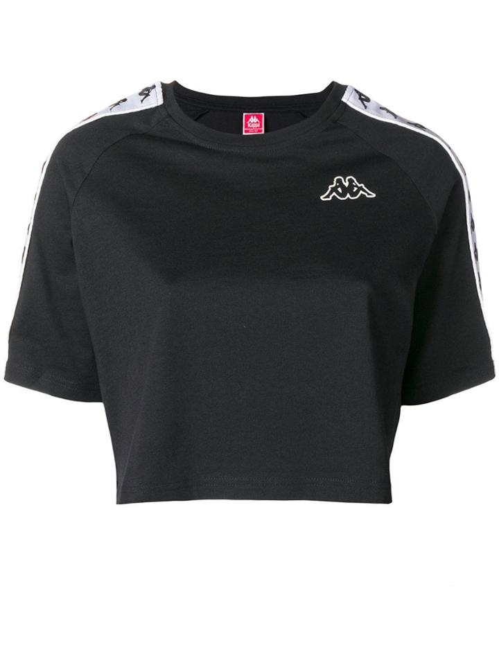 Kappa Avant Cropped T-shirt - Black