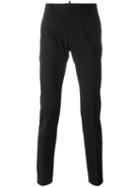 Dsquared2 'tokyo' Trousers, Men's, Size: 50, Black, Polyester/spandex/elastane/viscose/virgin Wool