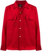 Needles Paisley Print Chest Pocket Shirt - Red