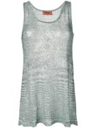 Missoni Sequin Embroidered Tank Top - Neutrals