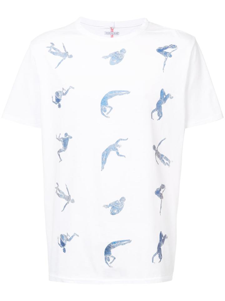 Homecore Gravitee Print T-shirt - White