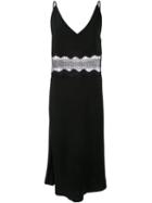 Christopher Esber Floating 'dream Catcher' Dress, Women's, Size: 10, Black, Polyester/spandex/elastane