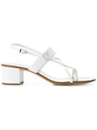 Giuseppe Zanotti Design Cross Strap Sandals - White