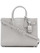 Saint Laurent Classic Baby Sac De Jour Tote - Grey