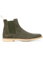 Common Projects Chelsea Boots - Green
