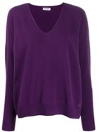 Liu Jo V-neck Sweater - Purple