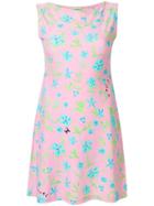 Chanel Pre-owned Floral Print Dress - Pink