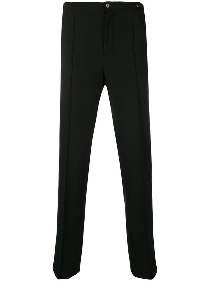 Pt01 Elasticated Formal Trousers - Black