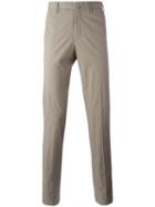 Incotex Straight-leg Trousers, Men's, Size: 52, Grey, Cotton/spandex/elastane