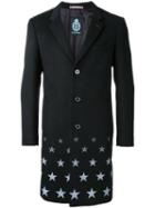 Guild Prime Dégradé Stars Mid Coat, Men's, Size: 3, Black, Polyester/wool