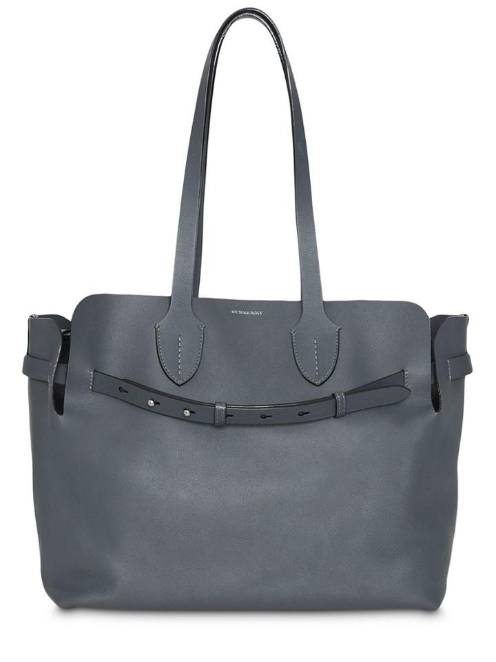 Burberry The Medium Soft Leather Belt Bag - Grey