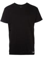 Les (art)ists 'kanye 77' Distressed T-shirt, Men's, Size: Large, Black, Cotton