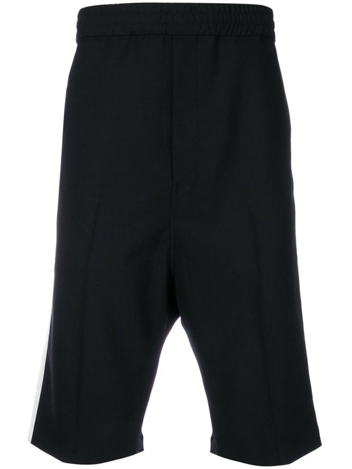 Neil Barrett Elasticated Waistband Shorts - Black
