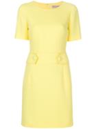 Emilio Pucci Tailored Mini Shift Dress - Yellow & Orange