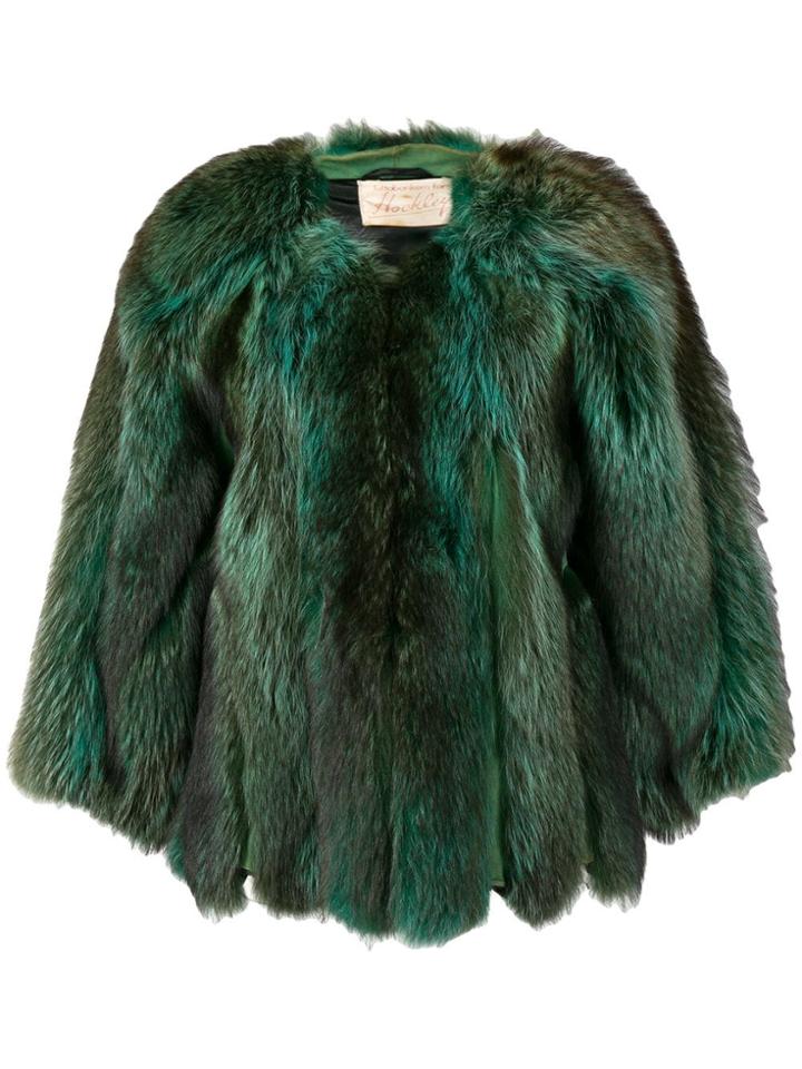 A.n.g.e.l.o. Vintage Cult 1970s Fur Coat - Green