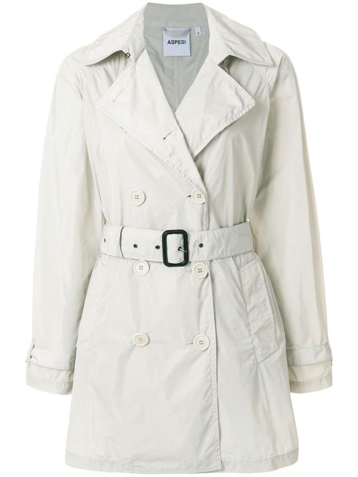 Aspesi Short Trench Coat - Neutrals