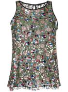 Odeeh Sequined Top - Multicolour