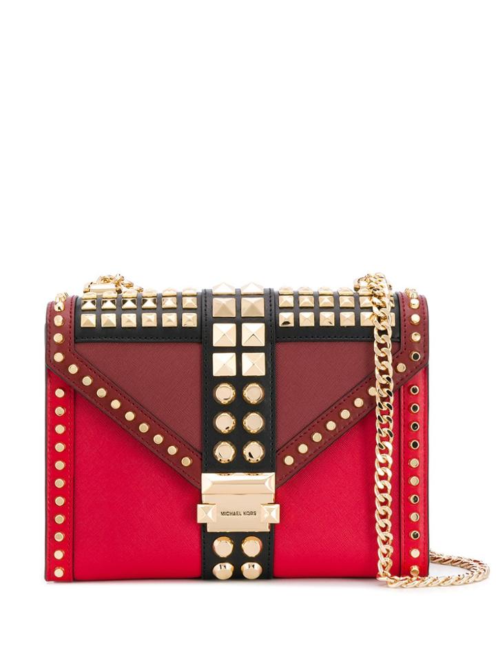 Michael Michael Kors Whitney Large Studded Convertible Shoulder Bag -