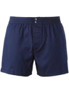 La Perla 'dress Code' Shorts, Men's, Size: Large, Blue, Silk/polyester