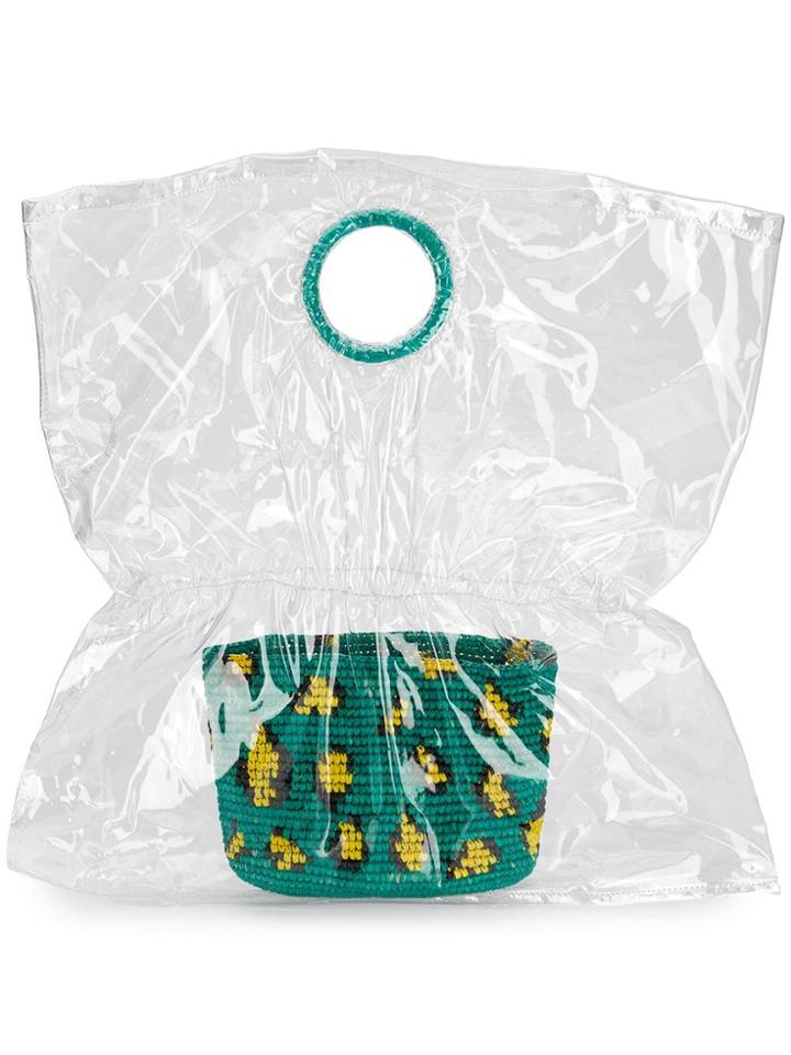 Sensi Studio Removable Pouch Tote - Blue