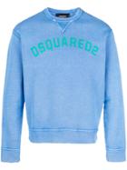 Dsquared2 Logo-print Sweatshirt - Blue