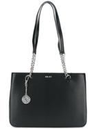 Donna Karan Bryant Chain Shopper Tote - Black