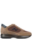 Hogan Chunky Sneakers - Brown