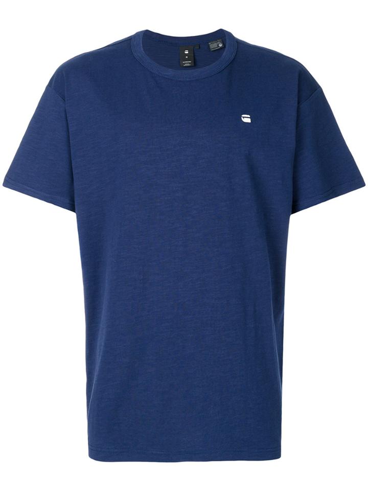 G-star Logo T-shirt - Blue