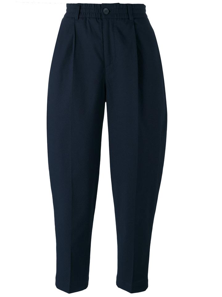 Helterskelter Trousers - Men - Cotton/spandex/elastane/viscose - Xl, Blue, Cotton/spandex/elastane/viscose, Libertine-libertine