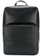 Bottega Veneta Square Top Backpack - Black