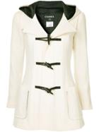 Chanel Pre-owned Duffle Coat - White