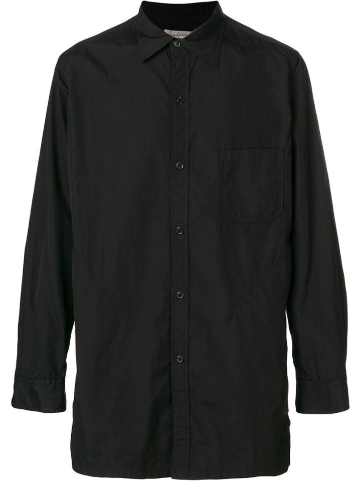 Yohji Yamamoto Chest Pocket Shirt - Black