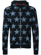 Guild Prime Stars Print Hooded Jacket, Men's, Size: 3, Black, Cotton