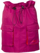 Heron Preston Paper-bag Waist Skirt - Pink