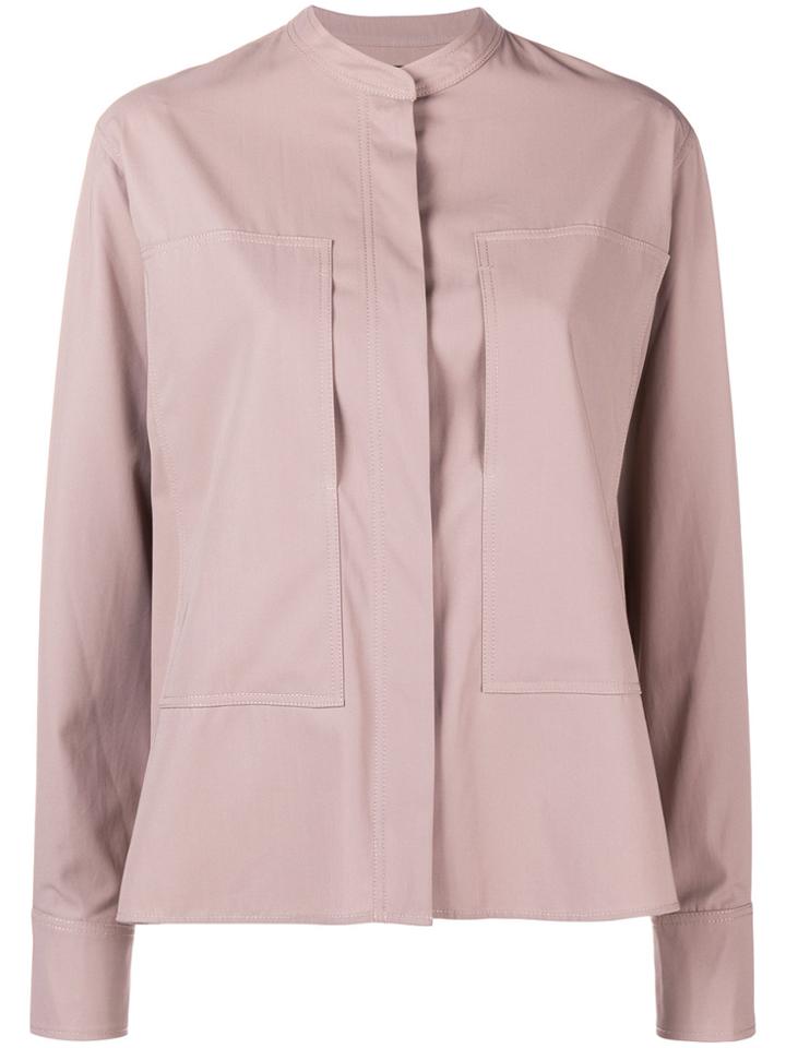 Joseph Harriet Blouse - Pink & Purple
