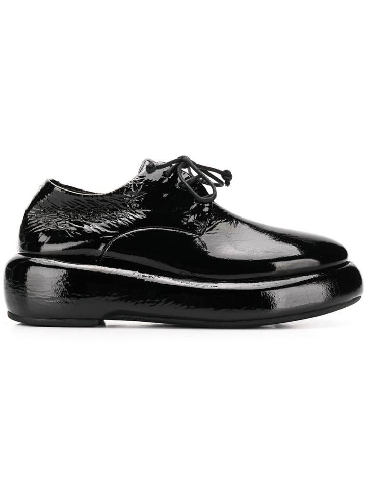 Marsèll Flatform Lace-up Shoes - Black