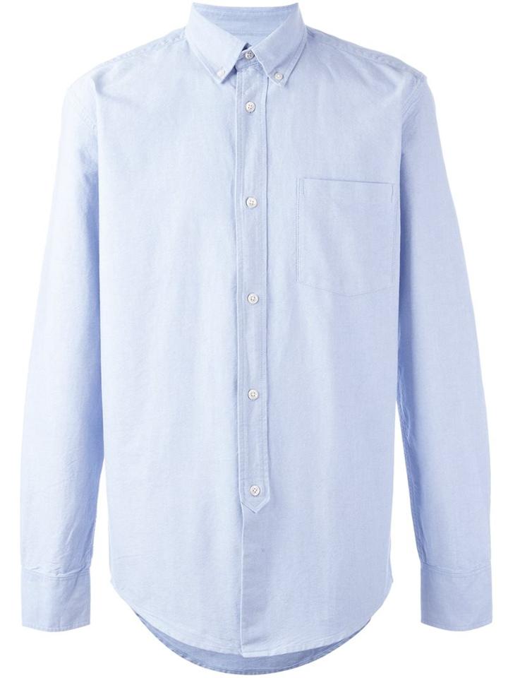 Our Legacy Classic Shirt, Men's, Size: 50, Blue, Cotton