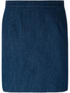 Sonia By Sonia Rykiel Textured Trim Detail A-line Skirt