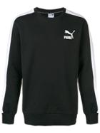Puma Logo Crew Sweatshirt - Black