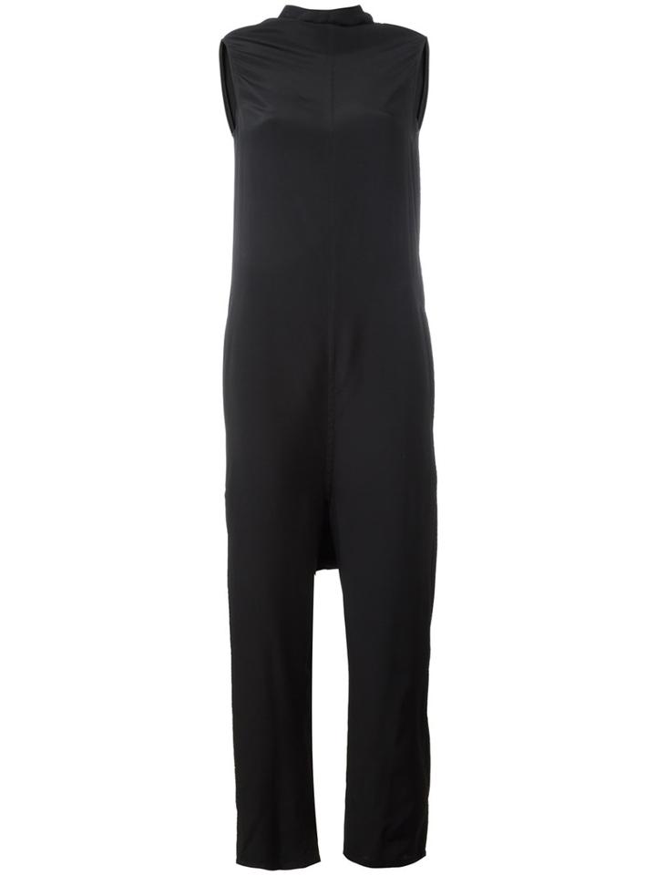 Rick Owens Body Bag Jumpsuit, Size: 40, Black, Silk/acetate